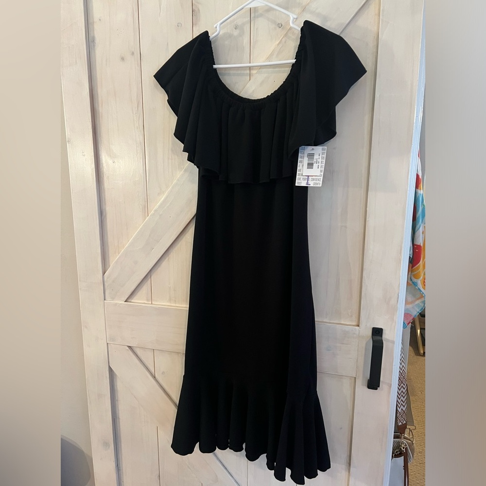 LuLaRoe CiCi Dress - Black NWT!